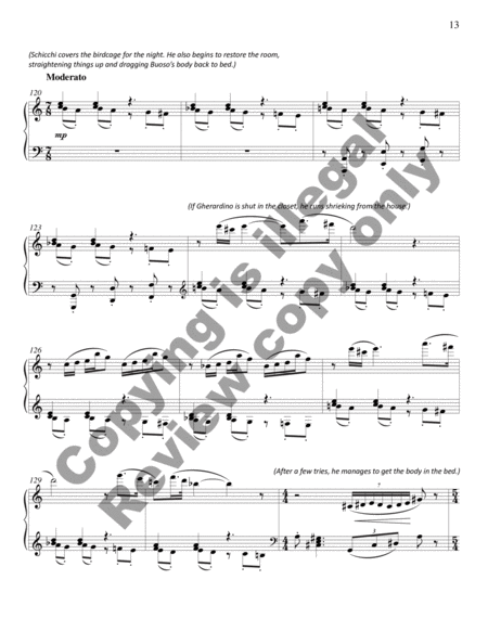 Buoso's Ghost (Piano/Vocal Score)