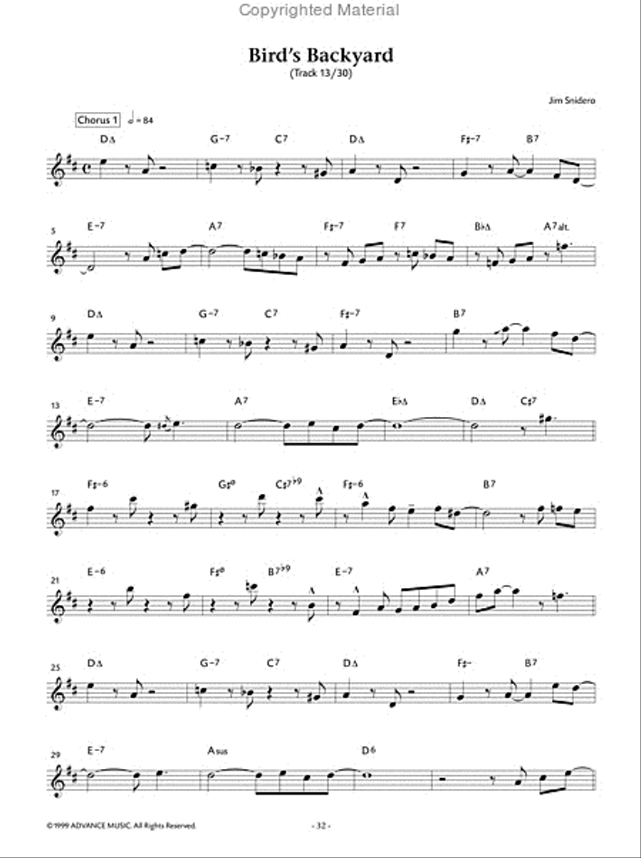 Easy Jazz Conception Tenor Saxophone Tenor Saxophone scores gallery preview page 14