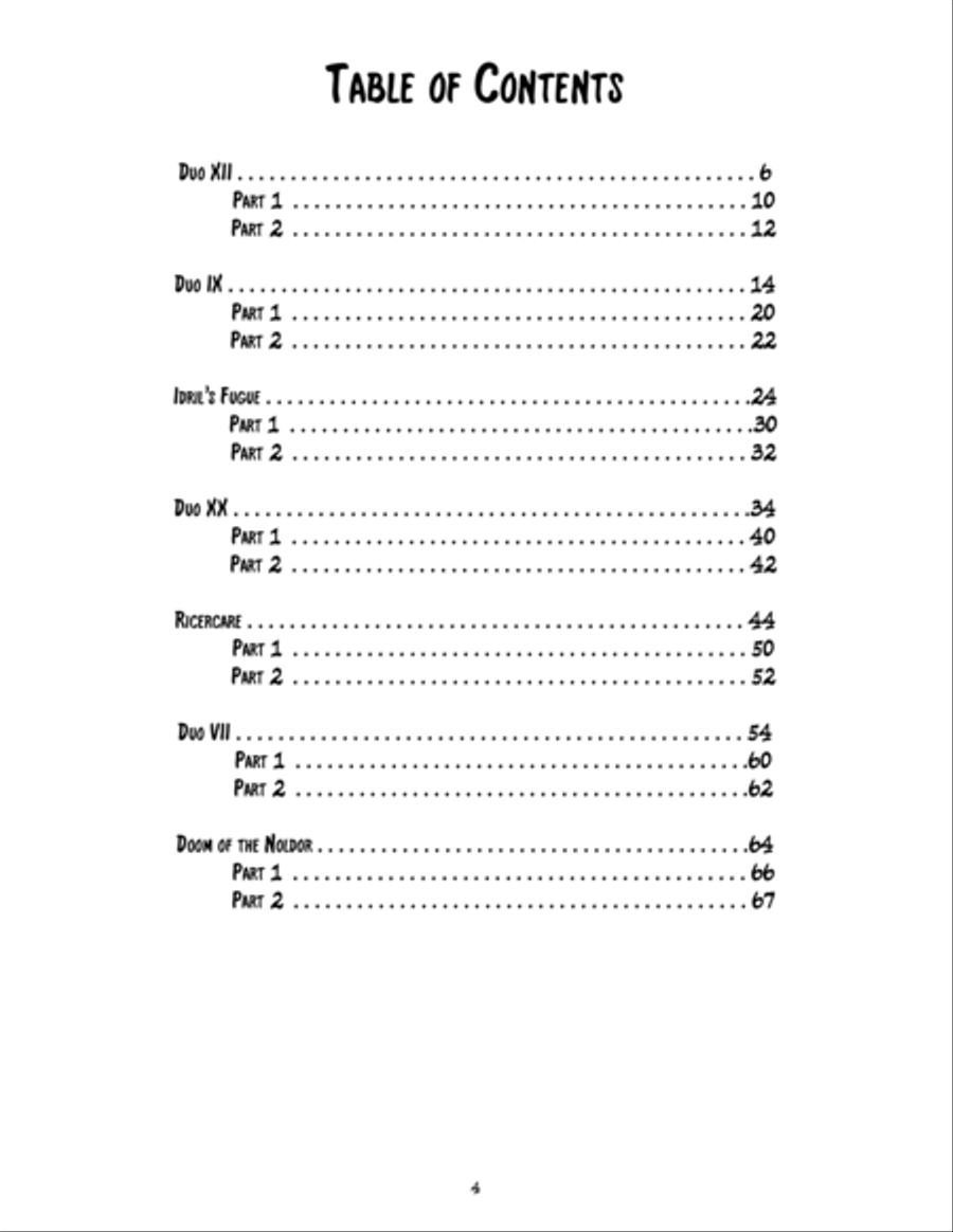7 Duets for Double-Chambered Ocarina: Volume II ocarina scores gallery preview page 4