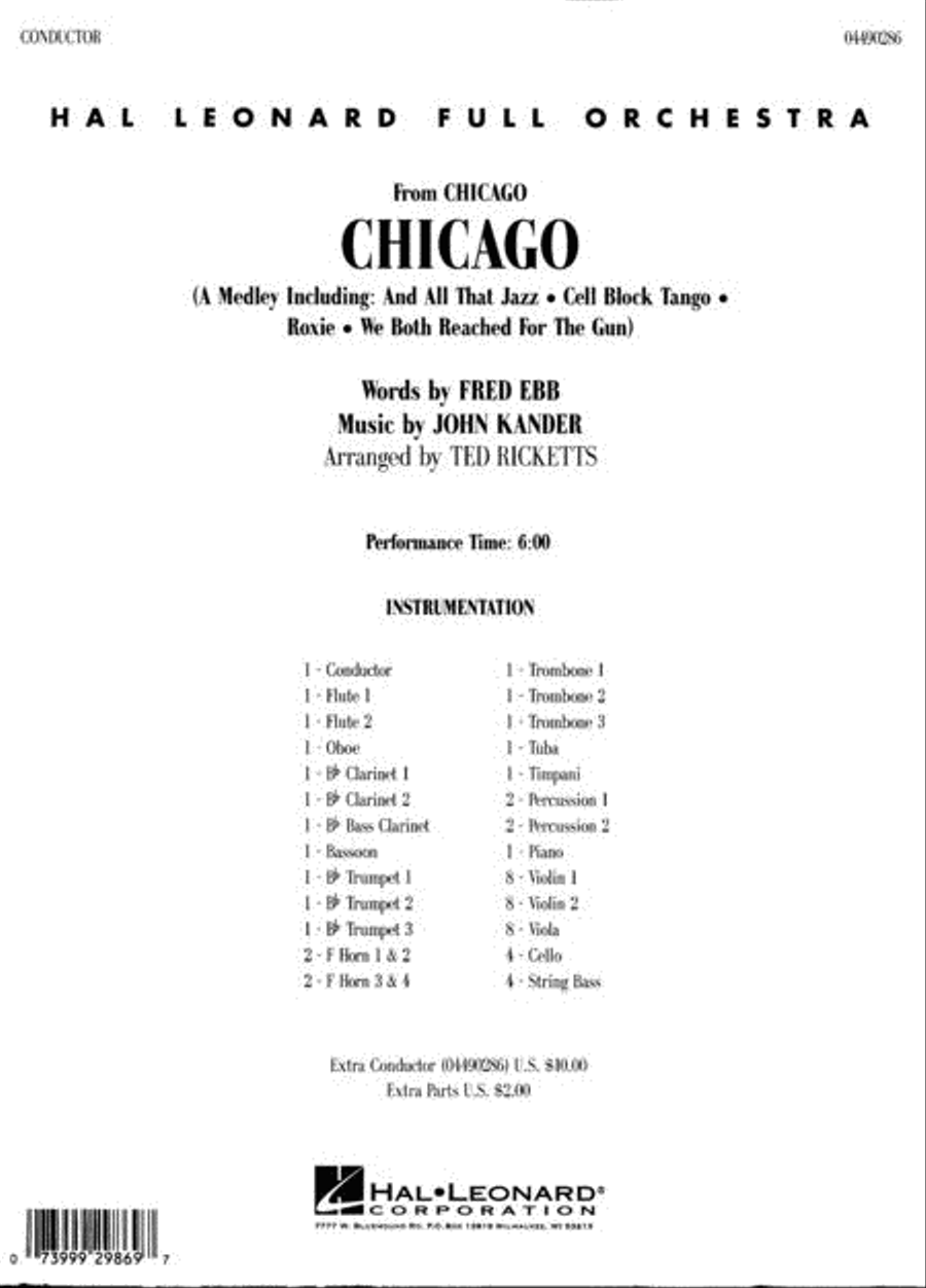 Chicago Full Orchestra scores gallery preview page 2