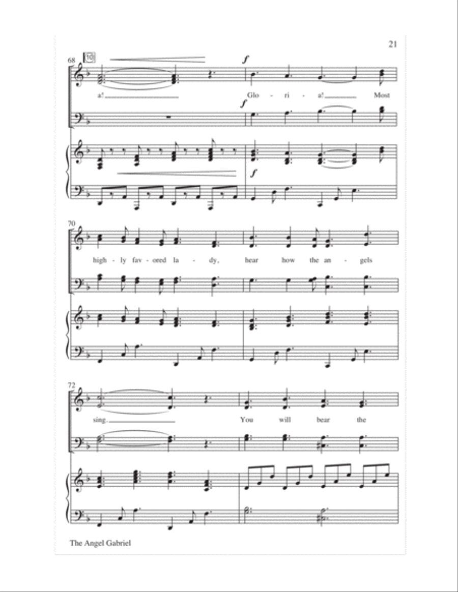 Sing with the Angels!- Score image number null