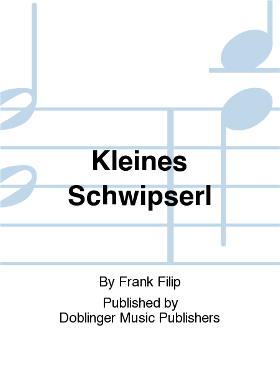 Kleines Schwipserl Kleines Schwipserl Voice scores gallery preview page 1