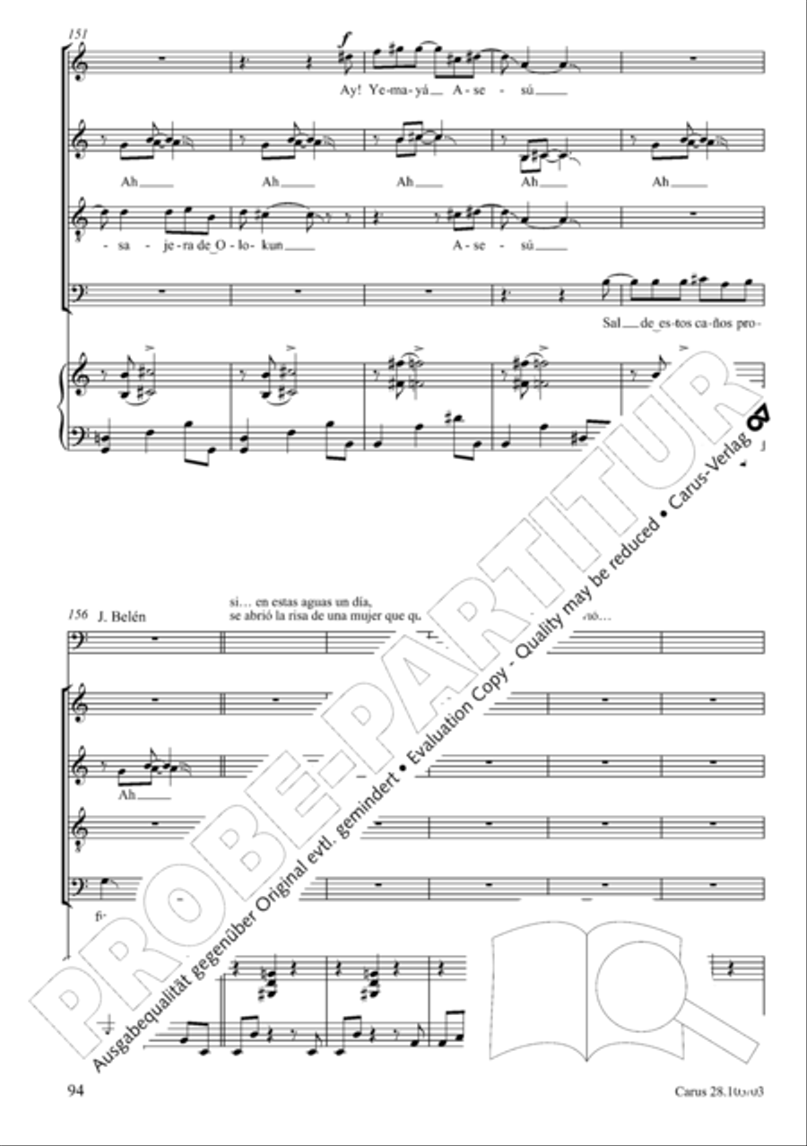 Water Water 4-Part scores gallery preview page 109