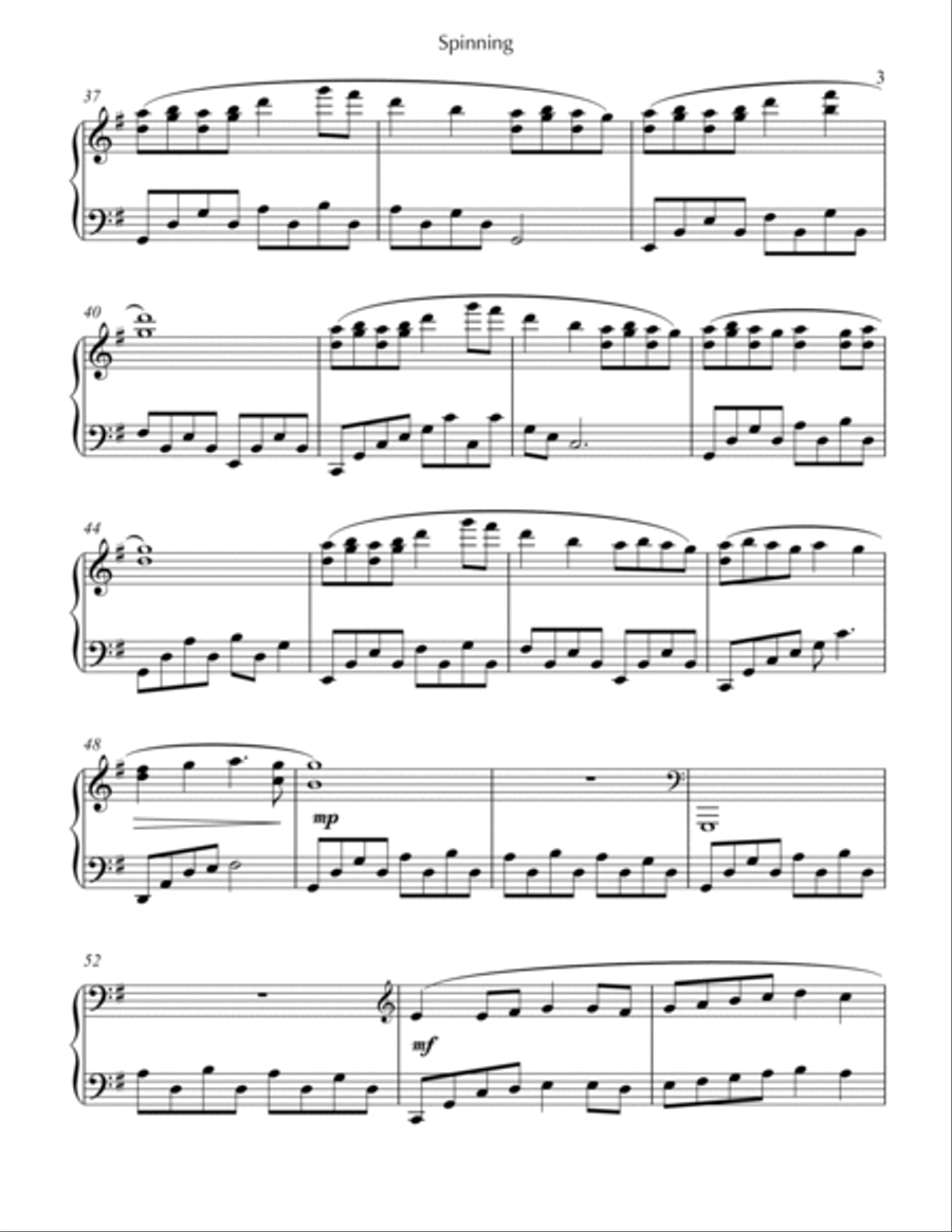 Spinning Piano Method scores gallery preview page 3