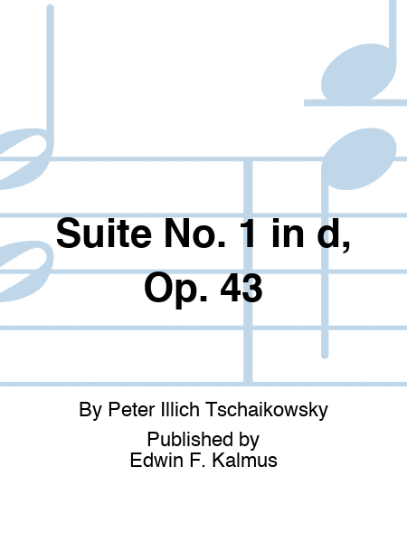 Suite No. 1 in d, Op. 43