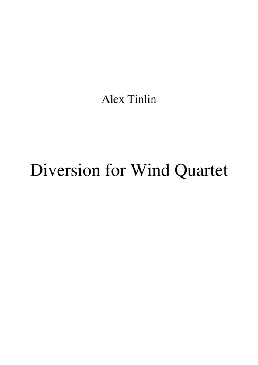 Diversion for Wind Quartet image number null