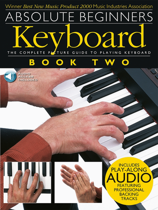 Book cover for Absolute Beginners: Keyboard – Book 2
