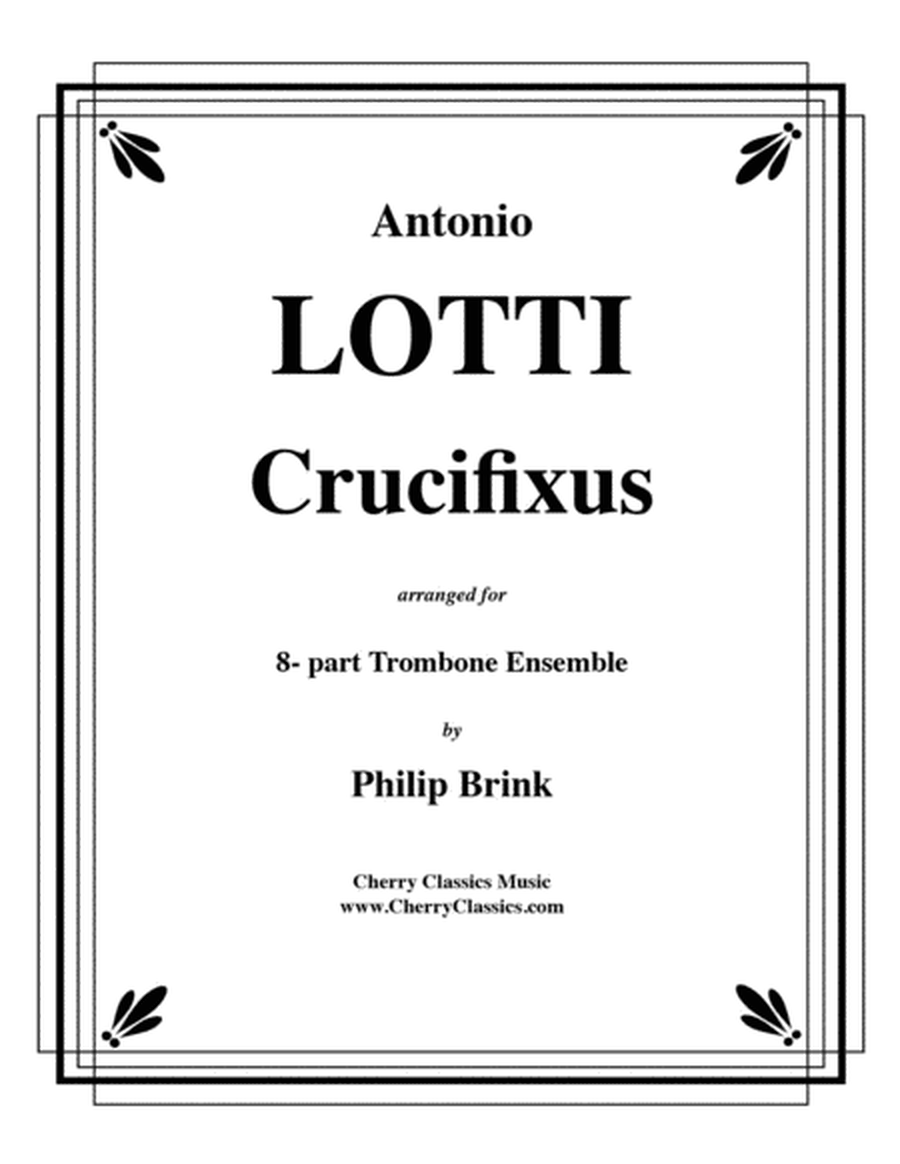 Crucifixus for 8-part Trombone ensemble image number null