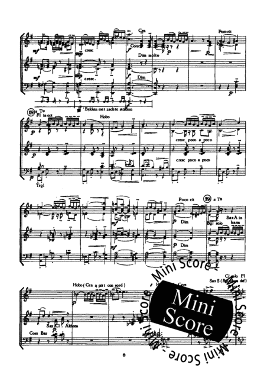 Airs de Fete Fanfare Band scores gallery preview page 10