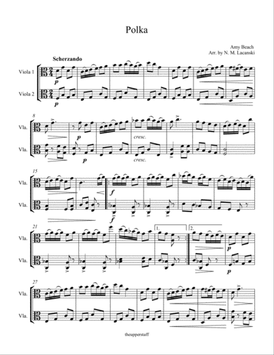 Polka String Duet scores gallery preview page 2