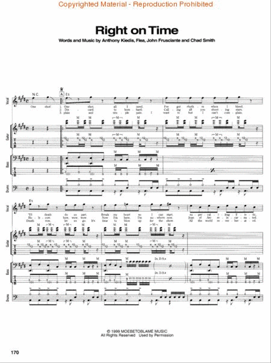 Red Hot Chili Peppers - By the Way Drums scores gallery preview page 2