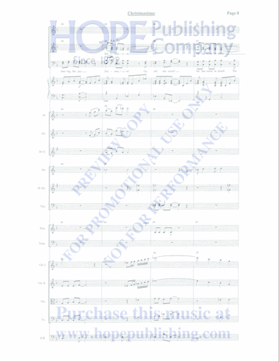 Emmanuel Emmanuel Orchestra scores gallery preview page 93