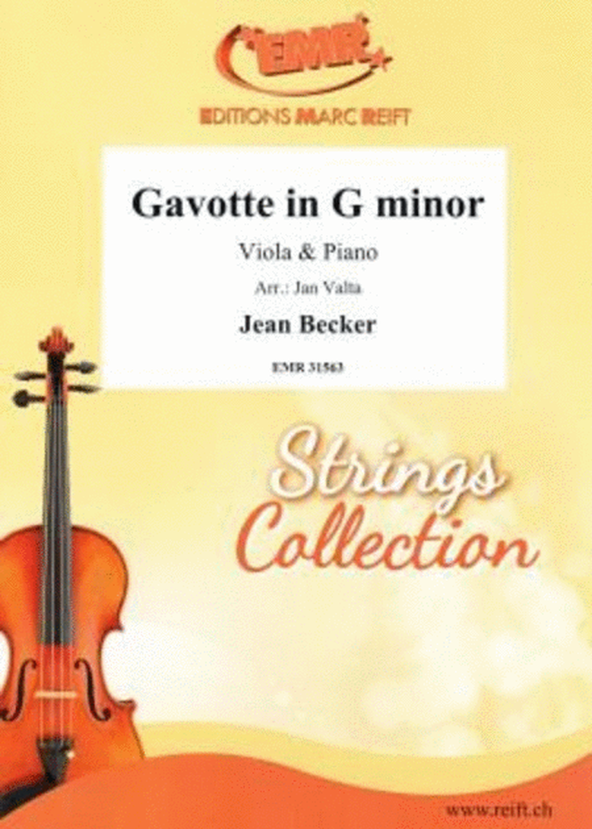 Gavotte in G minor image number null