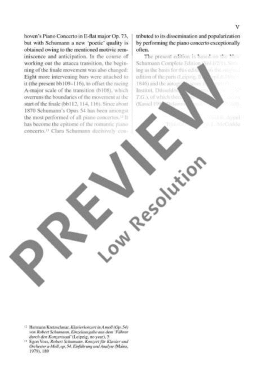Piano Concerto A minor Piano Concerto A minor Orchestra scores gallery preview page 6