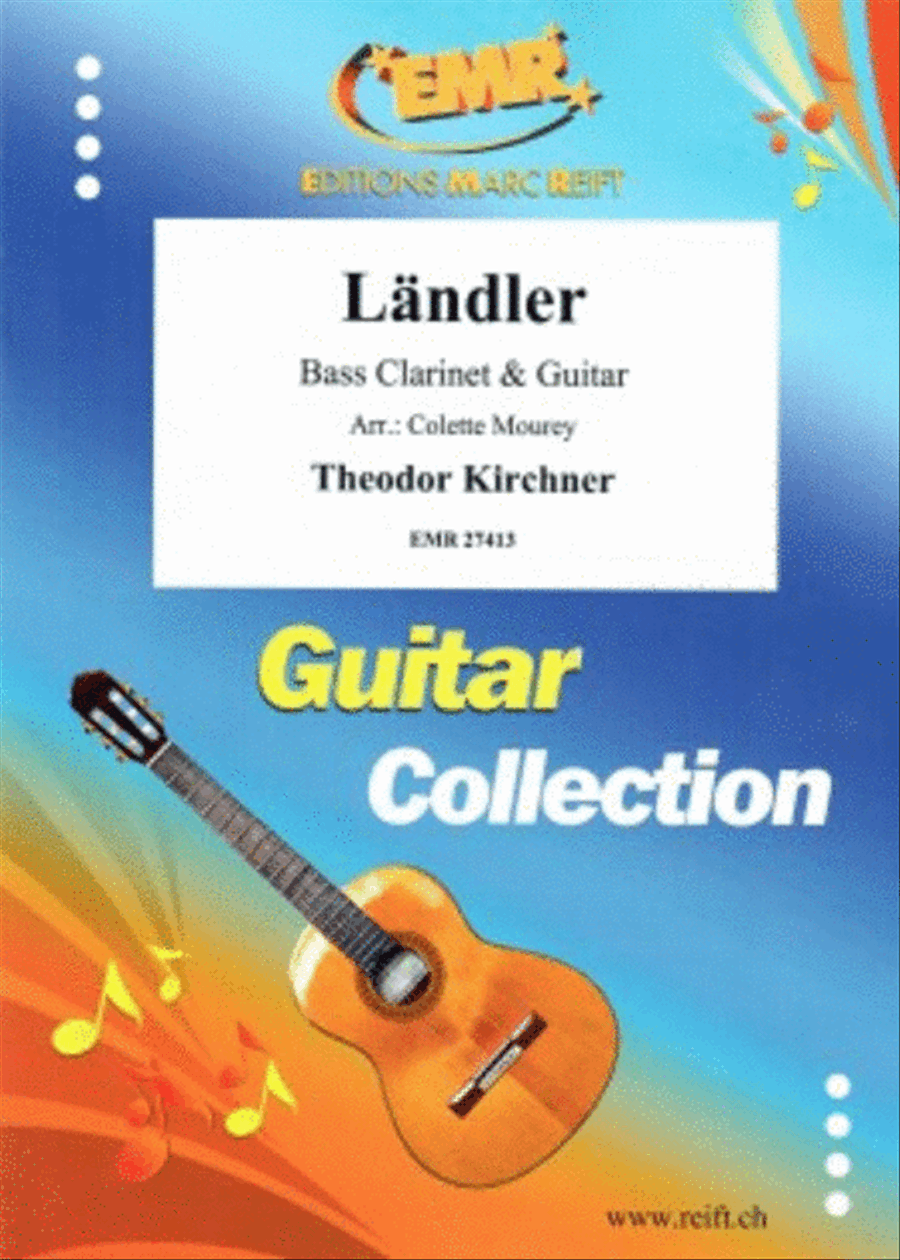 Landler Bass Clarinet scores gallery preview page 1