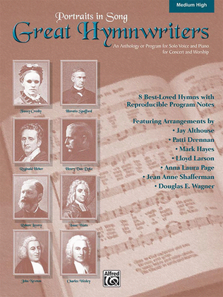 Book cover for Great Hymnwriters (Portraits in Song) - Audio CD