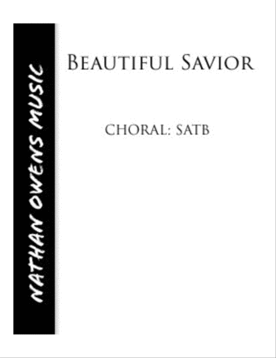 Beautiful Savior - SATB A capella 4-Part scores gallery preview page 1