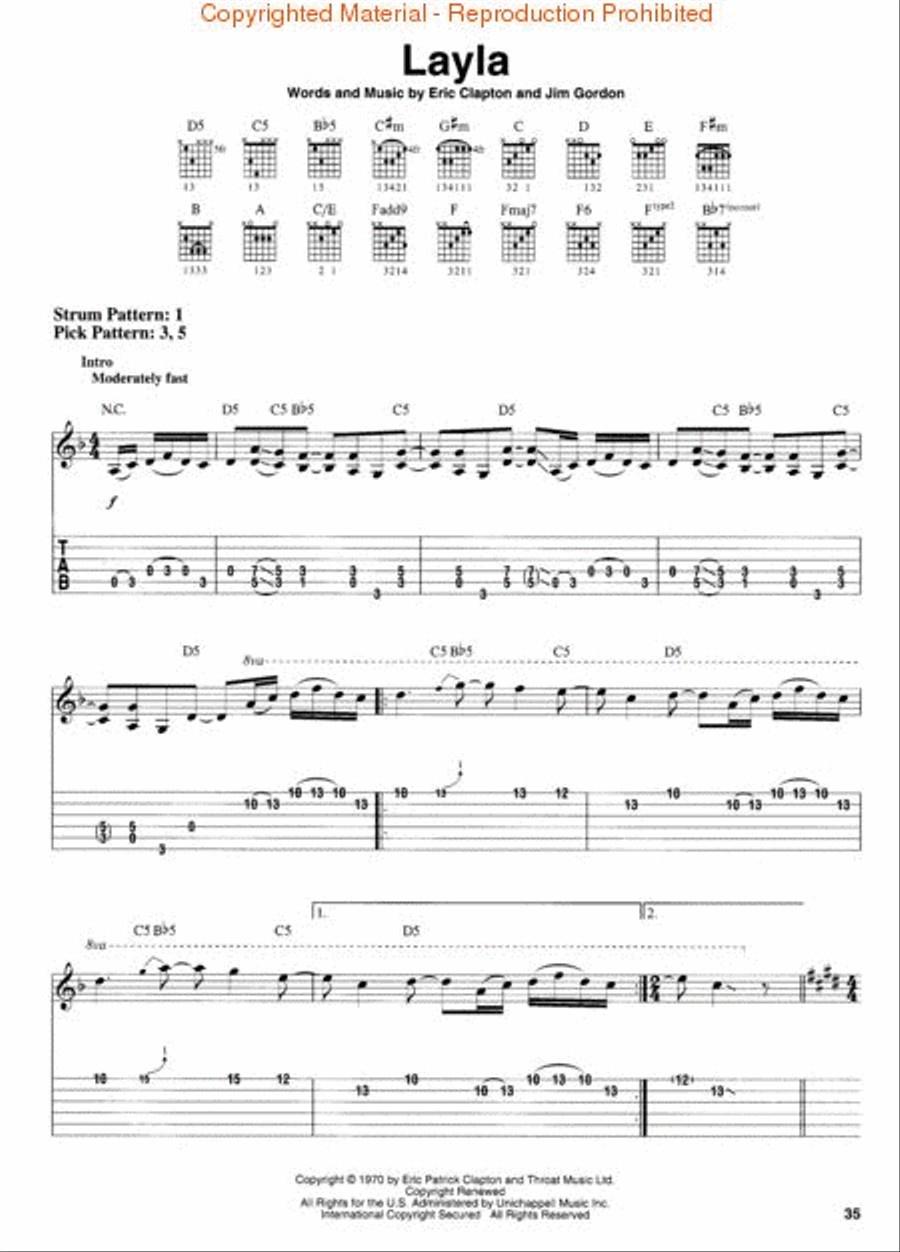 The Essential Eric Clapton Electric Guitar scores gallery preview page 2
