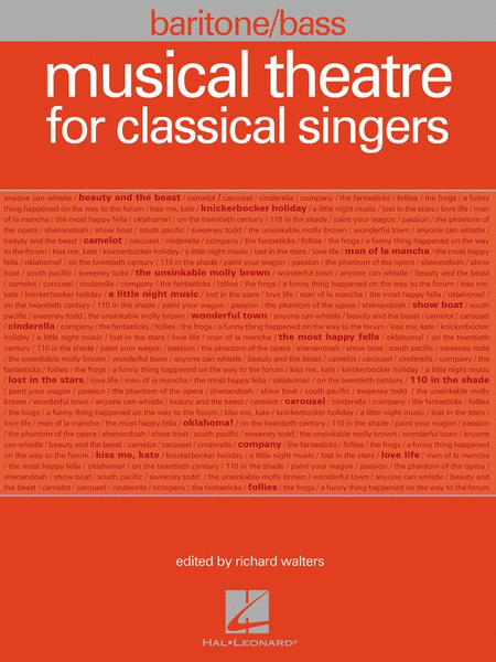 Musical Theatre For Classical Singers Bar Bass