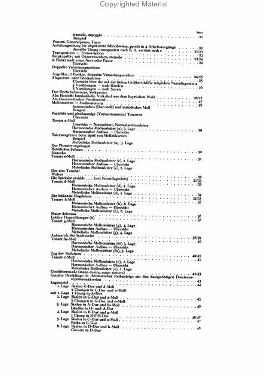 Zitherschule 2 Zither scores gallery preview page 3