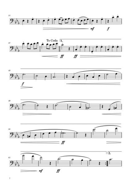 Dmitri Shostakovich - Second Waltz - Trombone solo image number null