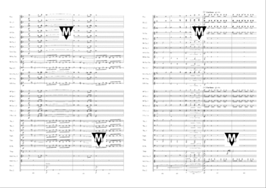 The Idol of the Flies Concert Band scores gallery preview page 23
