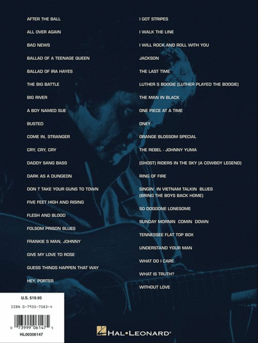 The Essential Johnny Cash Piano, Vocal, Guitar scores gallery preview page 13