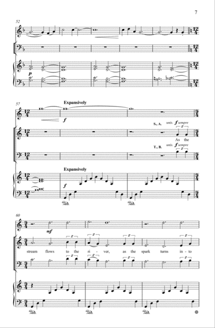 Pilgrim Spring 4-Part scores gallery preview page 2