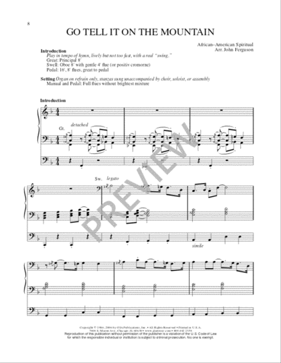Hymn Harmonizations for Organ - Volume 3 Organ scores gallery preview page 11