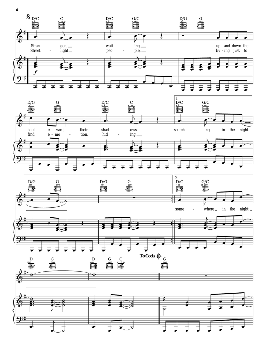 Don't Stop Believin' Don't Stop Believin' Acoustic Guitar scores gallery preview page 4