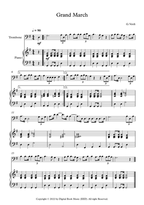 Grand March (Aida) - Giuseppe Verdi (Trombone + Piano)