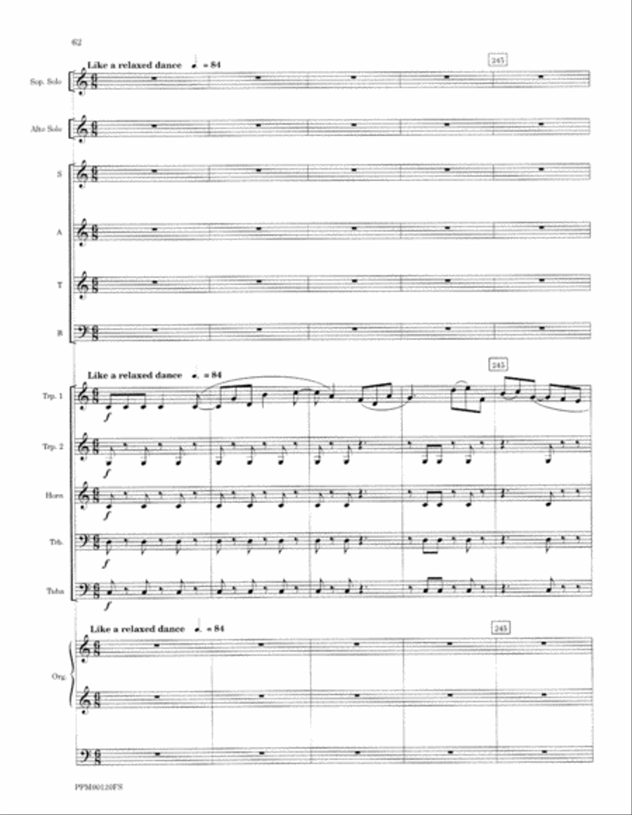 Transfiguration: An Ecumenical Mass - Full Score Divisi scores gallery preview page 65