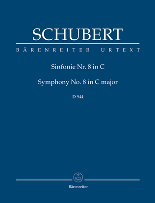 Book cover for Symphony, No. 8 C major D 944