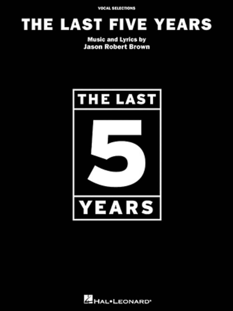The Last Five Years Piano, Vocal, Guitar scores gallery preview page 1