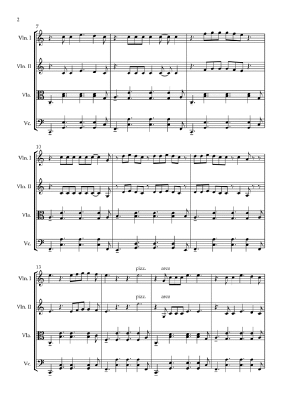 Daylight String Quartet scores gallery preview page 2