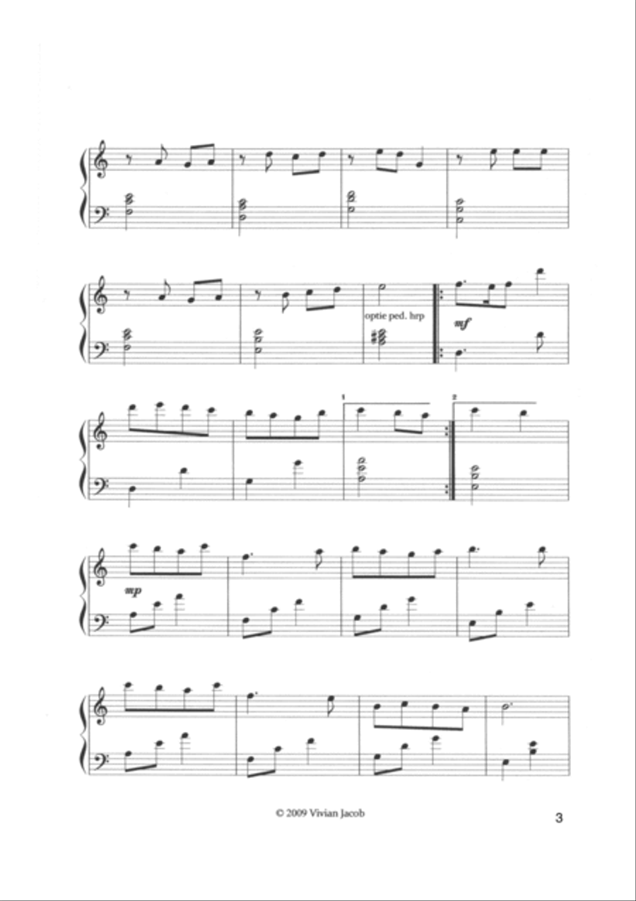 The Dancing Dodo Harp scores gallery preview page 3