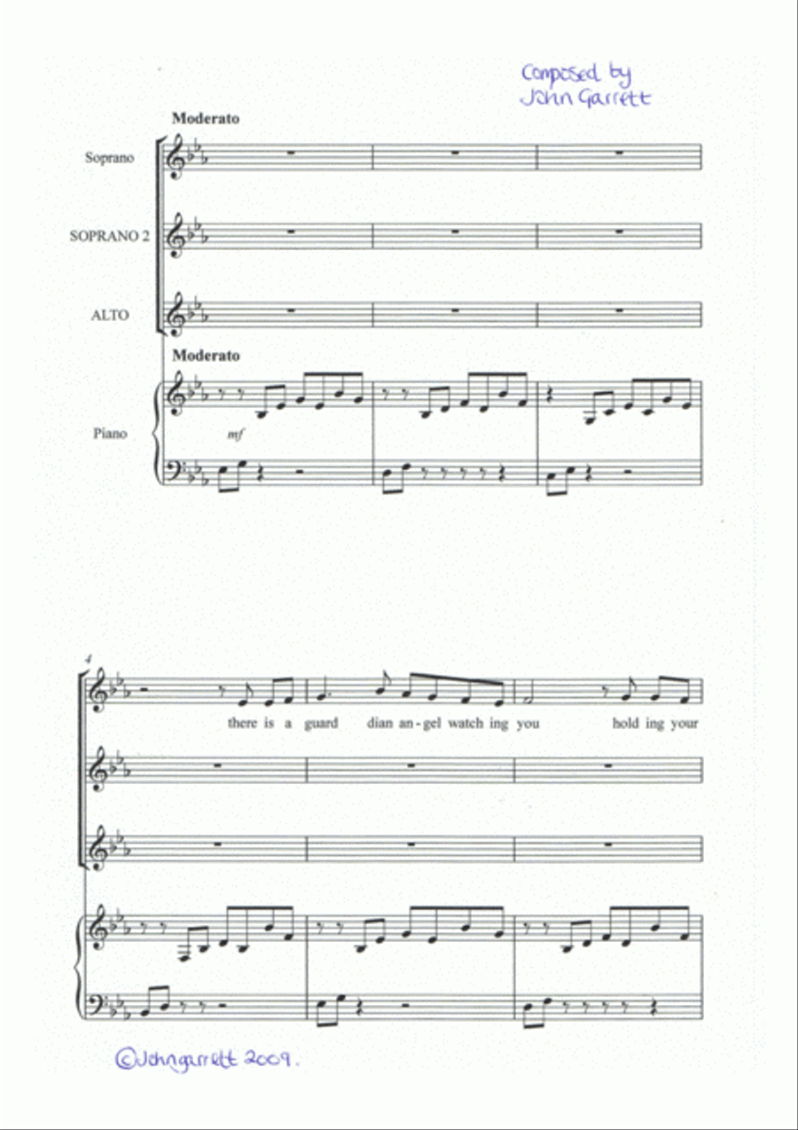 Angels By your Side Angels By your Side Choir scores gallery preview page 2
