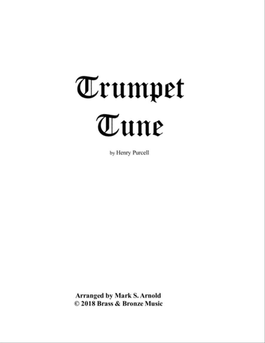 Trumpet Tune - Handbells Handbell Choir scores gallery preview page 1