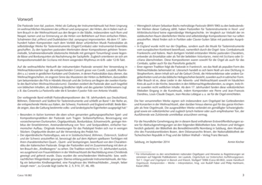Pastoral music for organ, vol. 2: Germany, Bohemia, Austria, South Tyrol Organ Solo scores gallery preview page 4