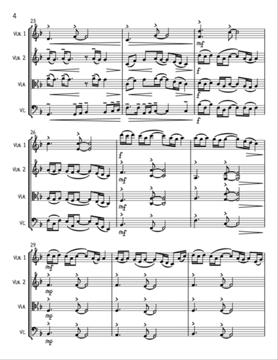 Paradise String Trio scores gallery preview page 4