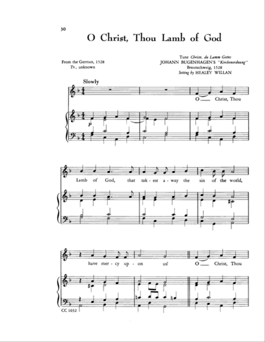 We Praise Thee, Part I We Praise Thee, Part I Unison Choir scores gallery preview page 15