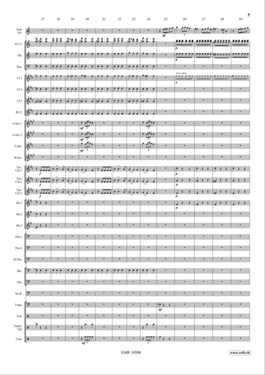 Intermedio Concert Band scores gallery preview page 6