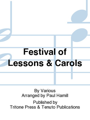 Book cover for Festival of Lessons & Carols