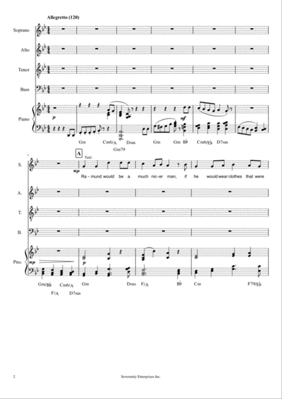 The Legend of Ramund 4-Part scores gallery preview page 2