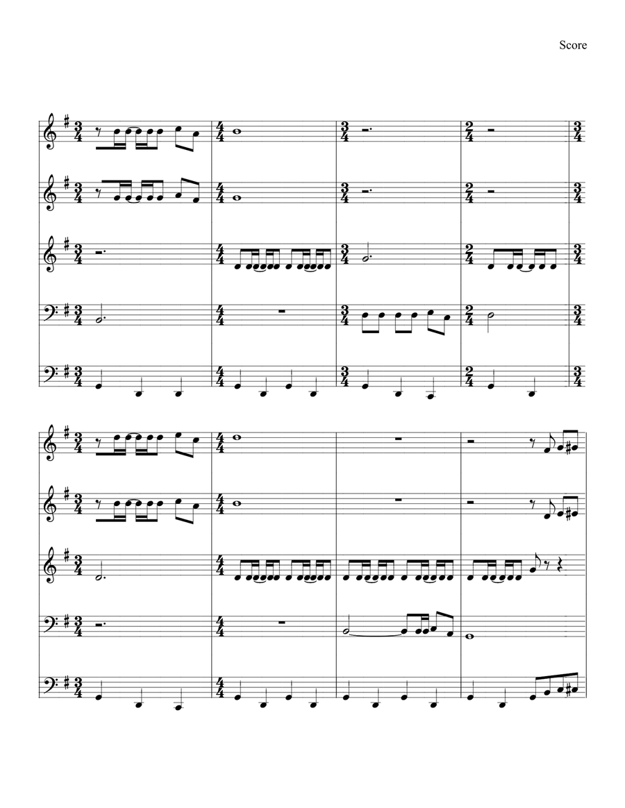 Ring Of Fire Horn scores gallery preview page 6