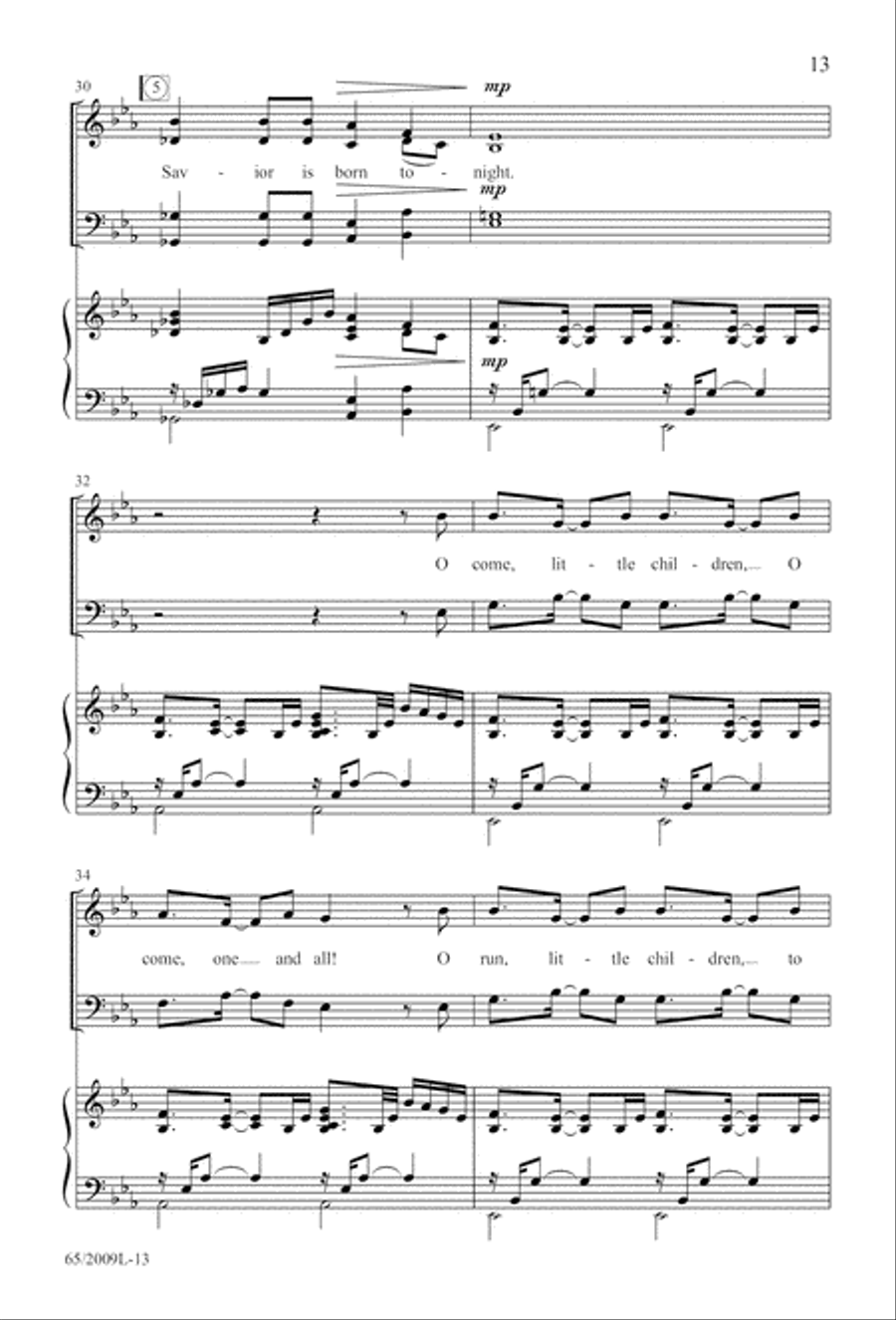 Rise Up! A New Light A-Comin’ 4-Part scores gallery preview page 14