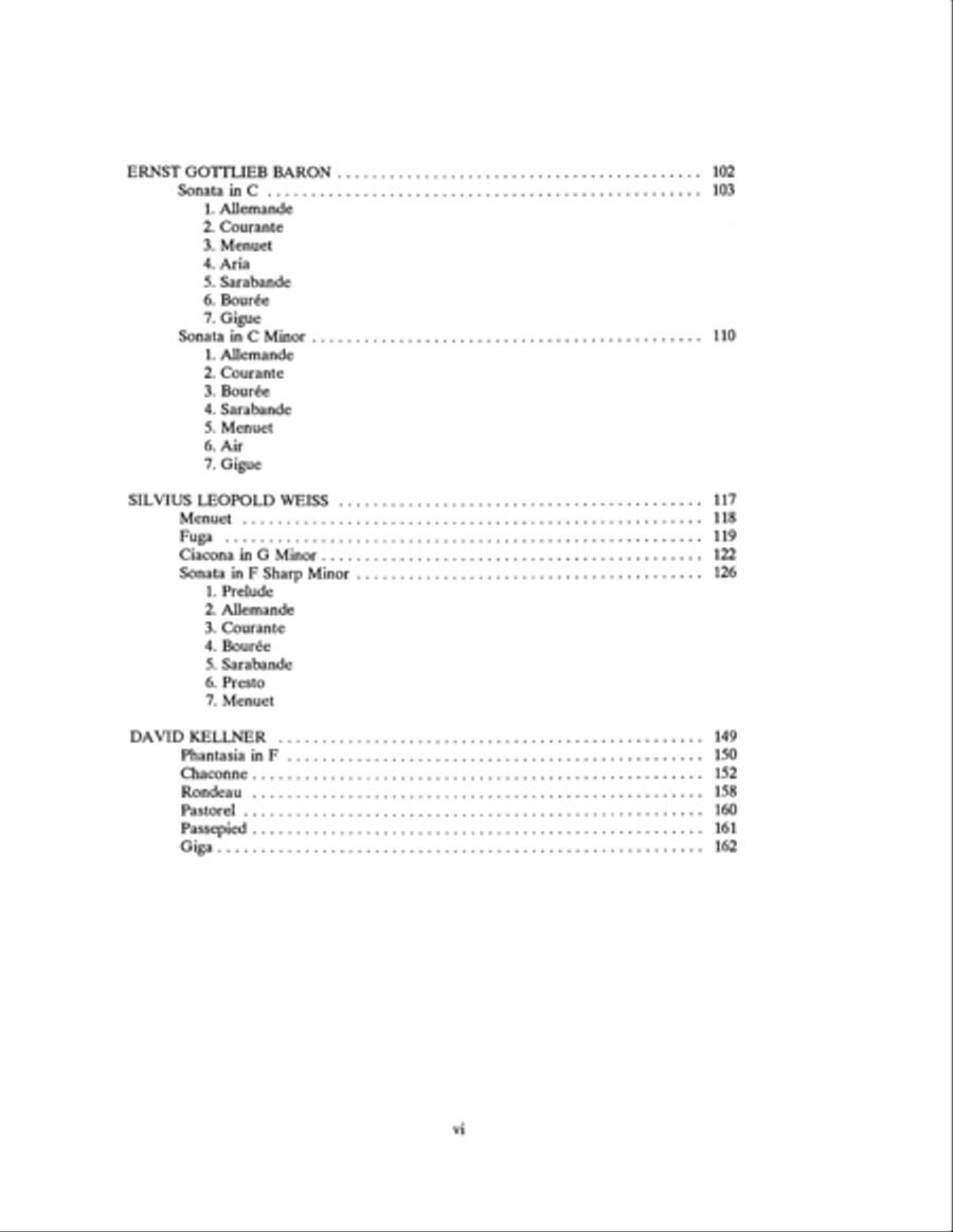 Treasures of the Baroque Volume Two Acoustic Guitar scores gallery preview page 11