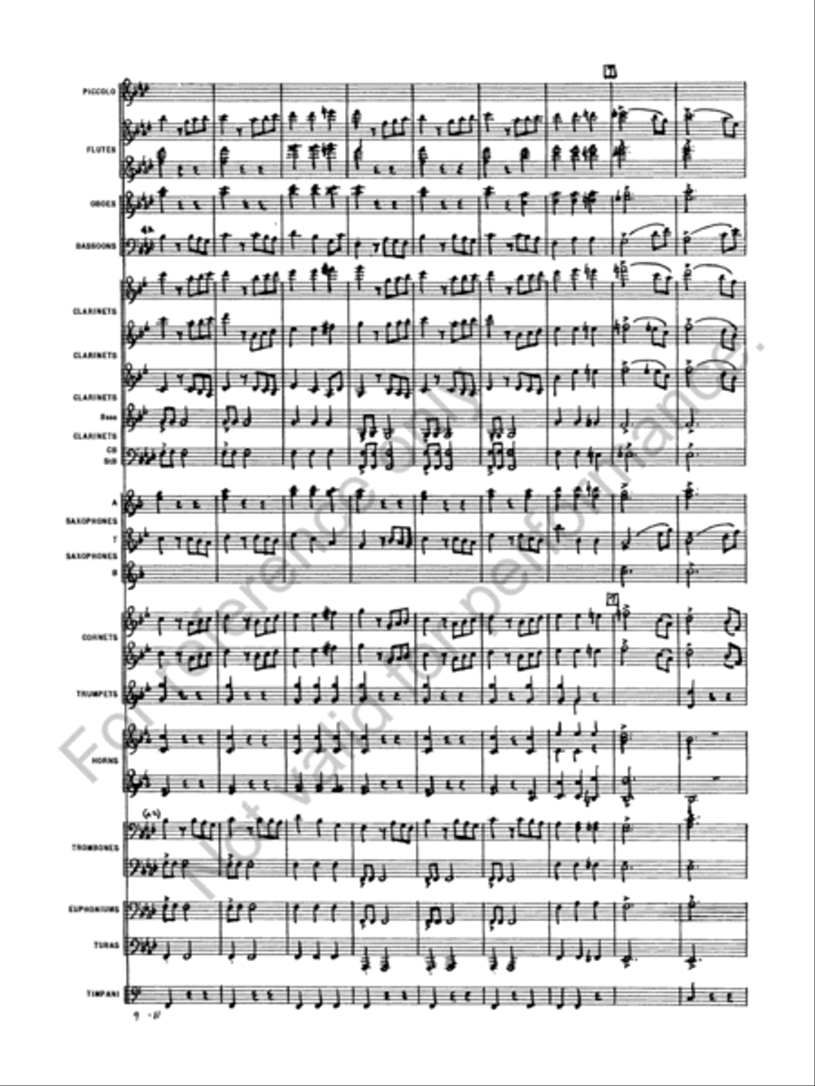 Egmont Egmont Concert Band scores gallery preview page 14
