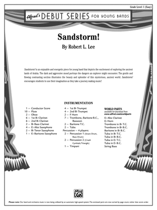 Sandstorm!: Score