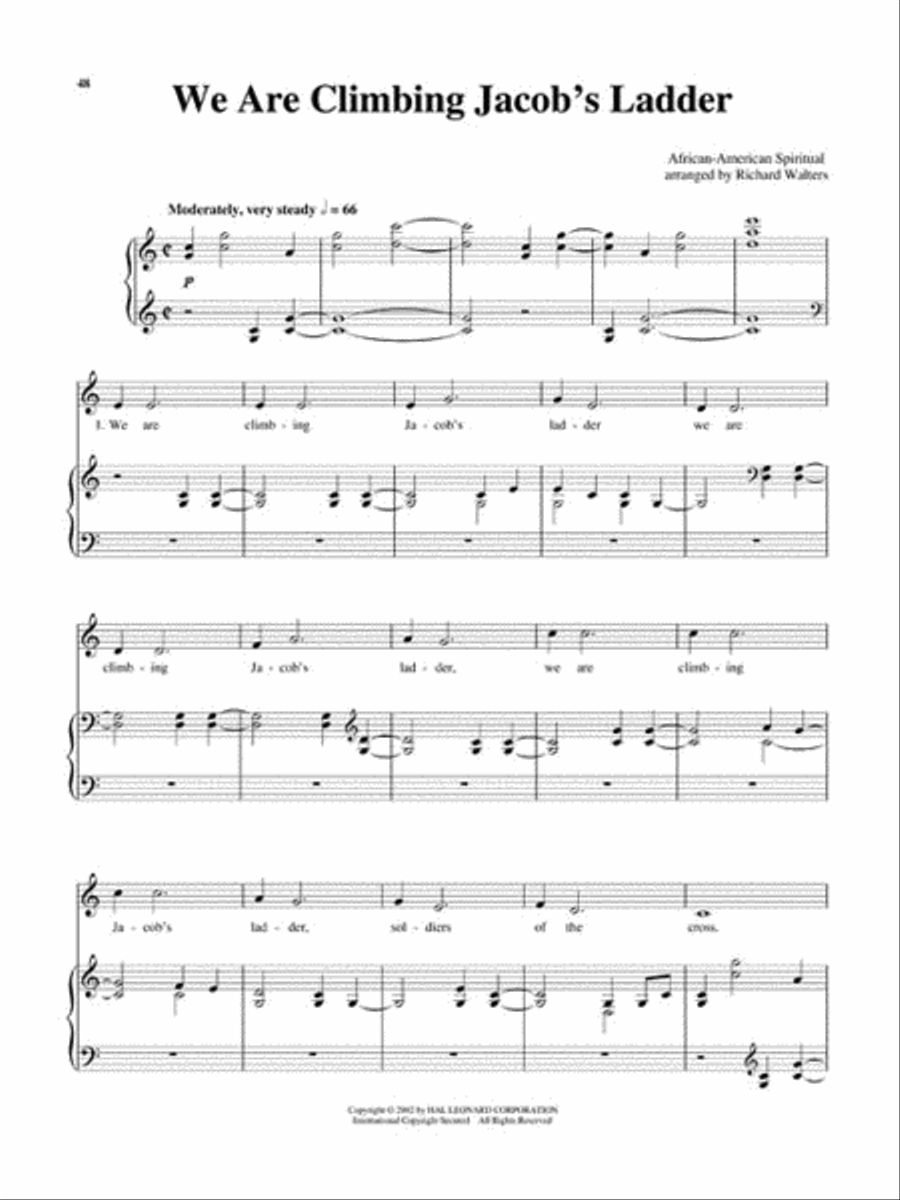14 Sacred Solos 14 Sacred Solos Low Voice scores gallery preview page 5